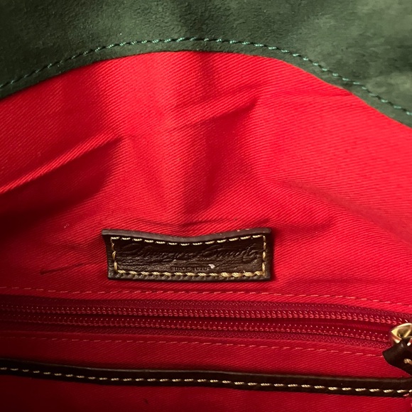 Dooney & Bourke Brown Leather Crossbody Bag - Picture 6 of 8